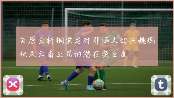苗原分析铜梁龙对邓涵文的兴趣现状及云南玉昆的潜在契合度